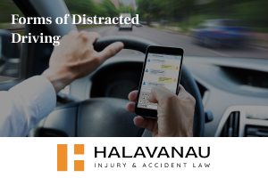 Forms of distracted driving